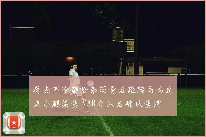 有点不冷静哈弗茨身后蹬踏乌戈丘库小腿染黄 VAR介入后确认黄牌